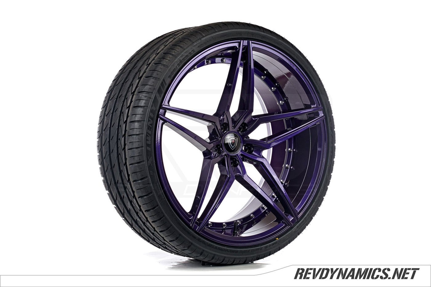 Marquee M3259 22" Rim Powdercoated Midnight Purple Polaris Slingshot colors