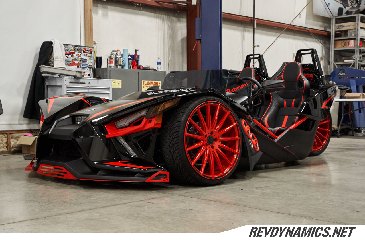 Polaris Slingshot With custom Asanti Abl-14 22" wheels