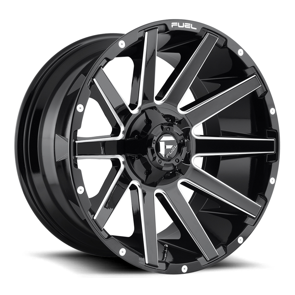 Fuel Contra Jeep Wrangler JL 20" Wheel and 35" Tire Package - Rev Dynamics