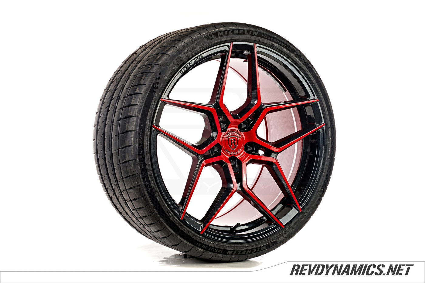 Rohana RFX11 Custom Finished | Torch Red and Black