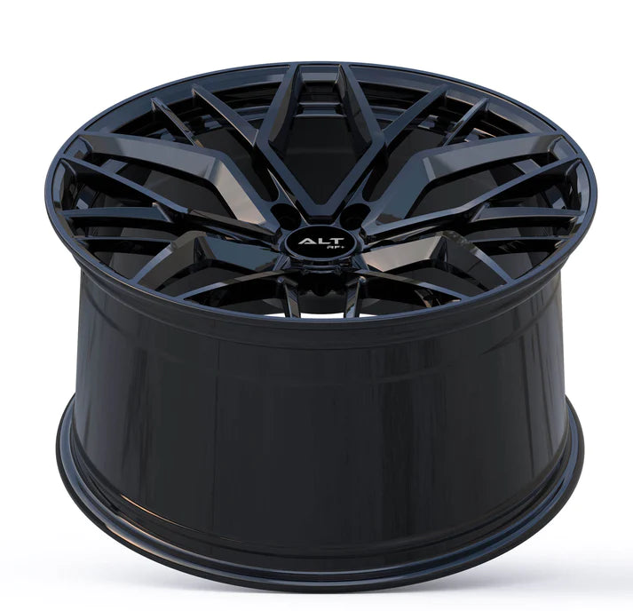 ALT Forged Velocity C8 Corvette 19" Front 20" Rear Wheel and Tire Package - Rev Dynamics