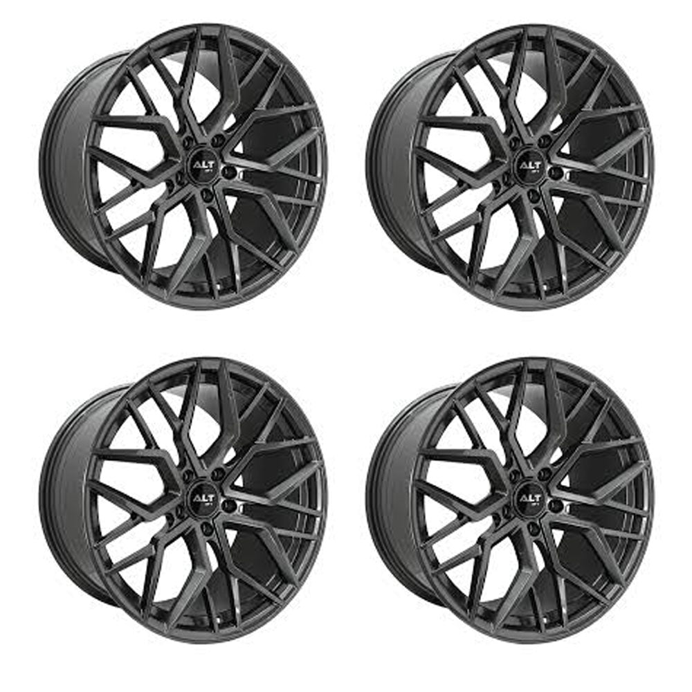 ALT Forged Velocity Gloss Gunmetal Corvette C8 Wheel Package