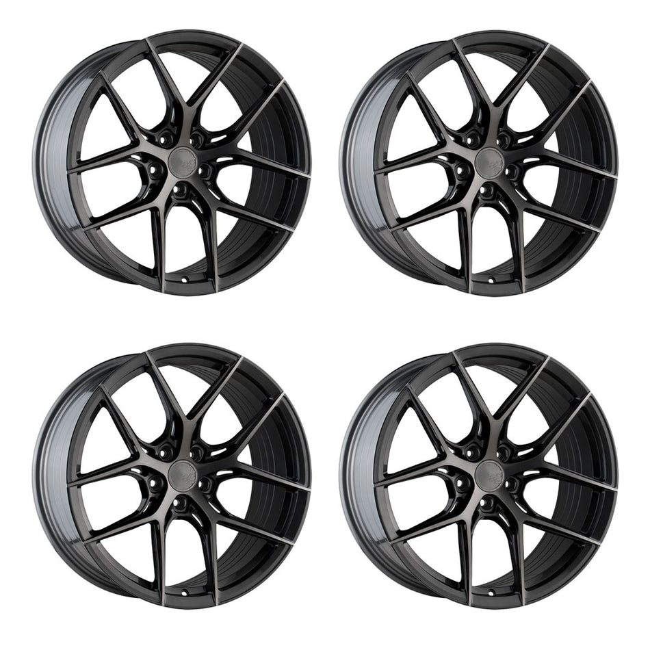 Avant Garde M580R Dark Graphite Metallic Corvette C8 Wheel Package