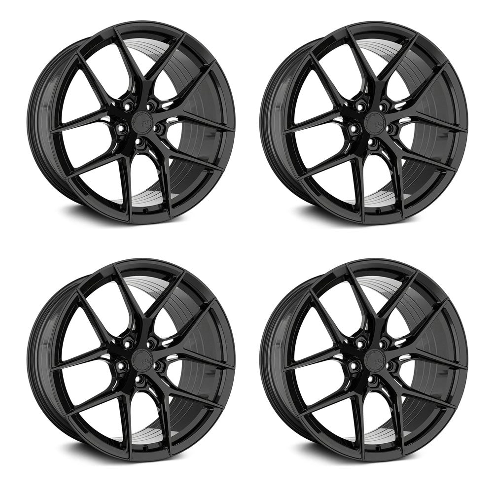 Avant Garde M580R Gloss Black Corvette C8 Wheel Package