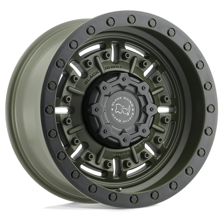 Black Rhino Abrams Jeep Gladiator JT 17" Wheel and 37" Tire Package - Rev Dynamics