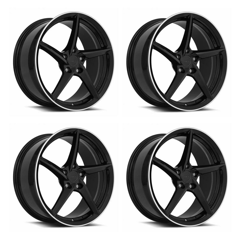 C8 Z06 E-Ray MRR F25 Gloss Black 20in wheel package