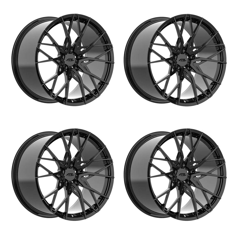 C8 Z06 E-Ray Renzo Forgedlite MC20 Gloss Black 20in wheel package