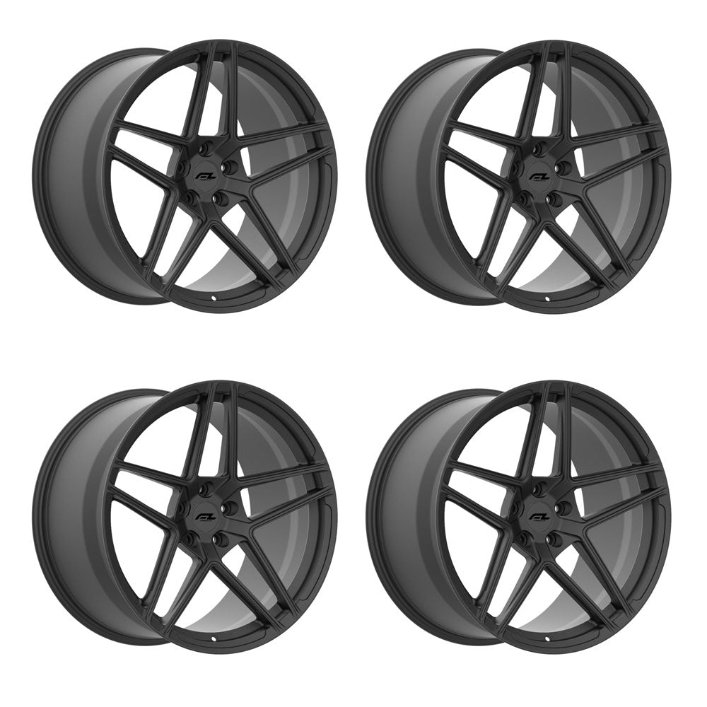 C8 Z06 E-Ray Renzo Forgedlite MC2 Gloss Black 20in wheel package