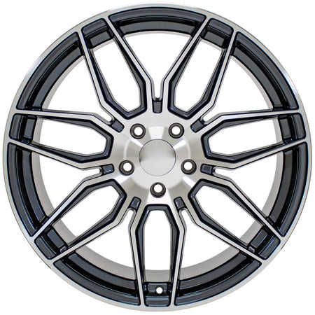 OE Replaica CV03D C8 Corvette 19" Front 20" Rear Wheel and Tire Package - Rev Dynamics