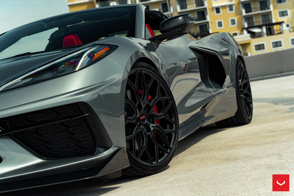 Vossen HF-2 C8 Corvette 19" Front 20" Rear Wheel and Tire Package