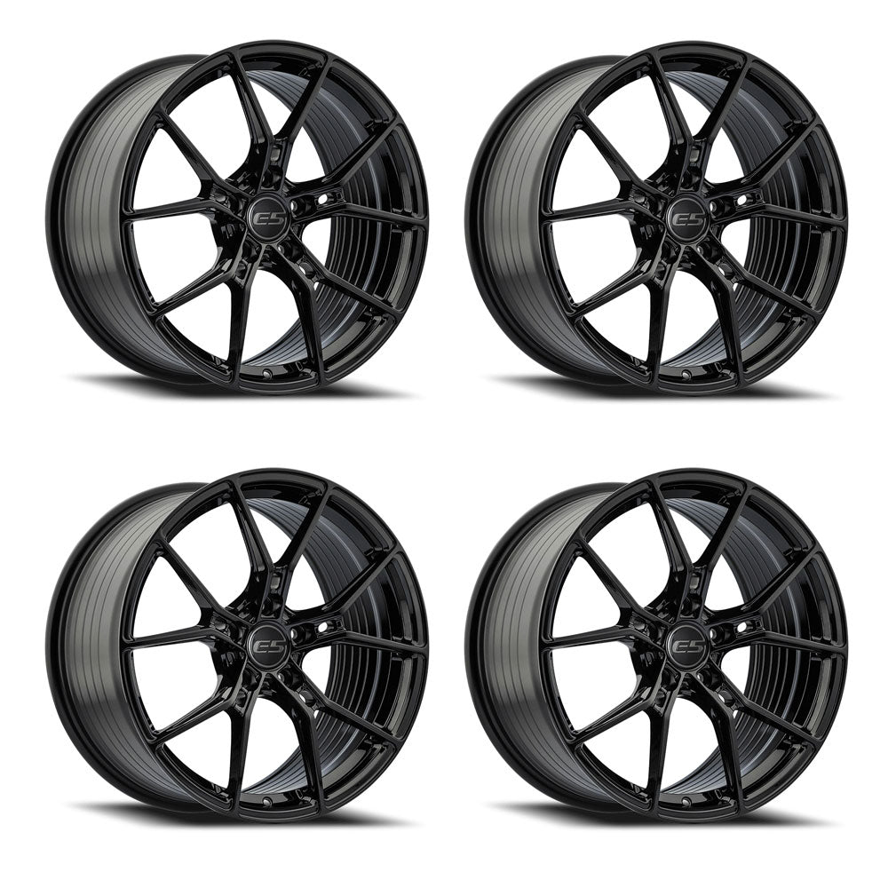 Chevy Corvette C7 Stingray E5 Daytona Gloss Black 19in wheel package
