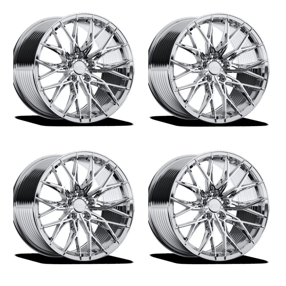 Chevy Corvette C7 Stingray E5 Sebring Chrome 19in wheel package
