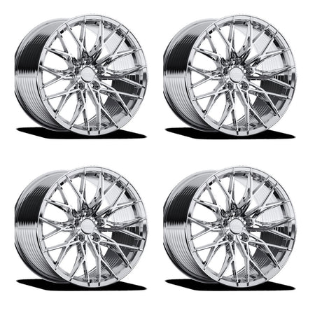 Chevy Corvette C7 Stingray E5 Sebring Chrome 19in wheel package
