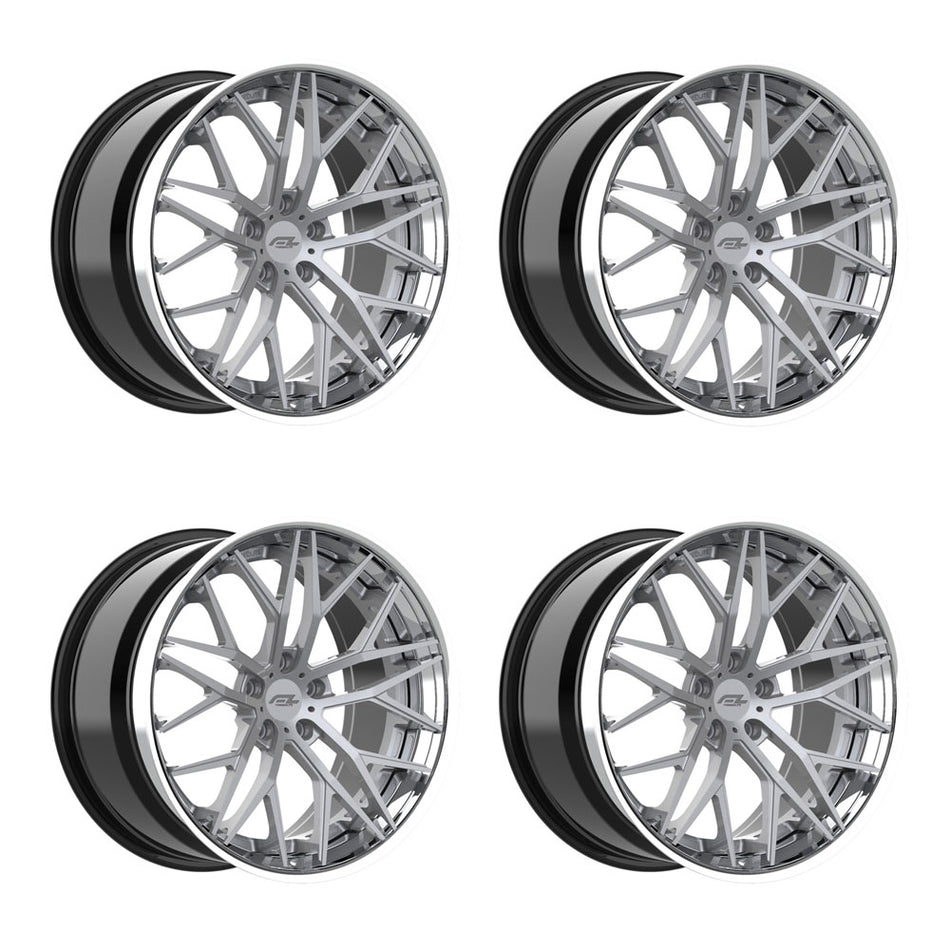 Forgedlite RS10 C8 Corvette Z06 20x10" Front 21x13" Rear Wheel and Tire Package
