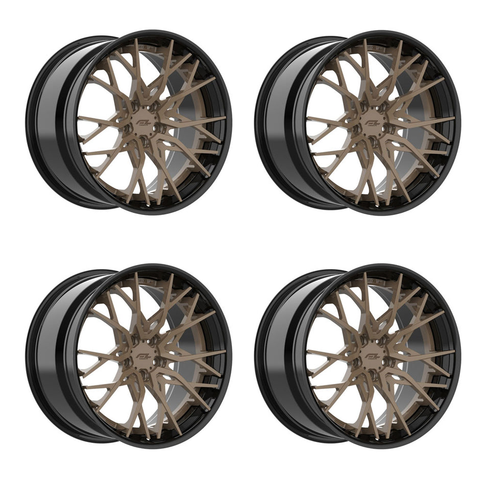 Forgedlite RS20 C8 Corvette Z06 20x10" Front 21x13" Rear Wheel and Tire Package