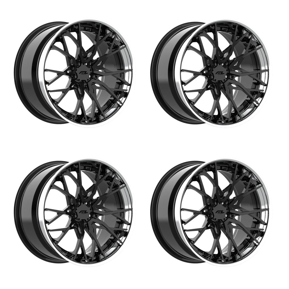 Forgedlite RS20 C8 Corvette Z06 20x10" Front 21x13" Rear Wheel and Tire Package