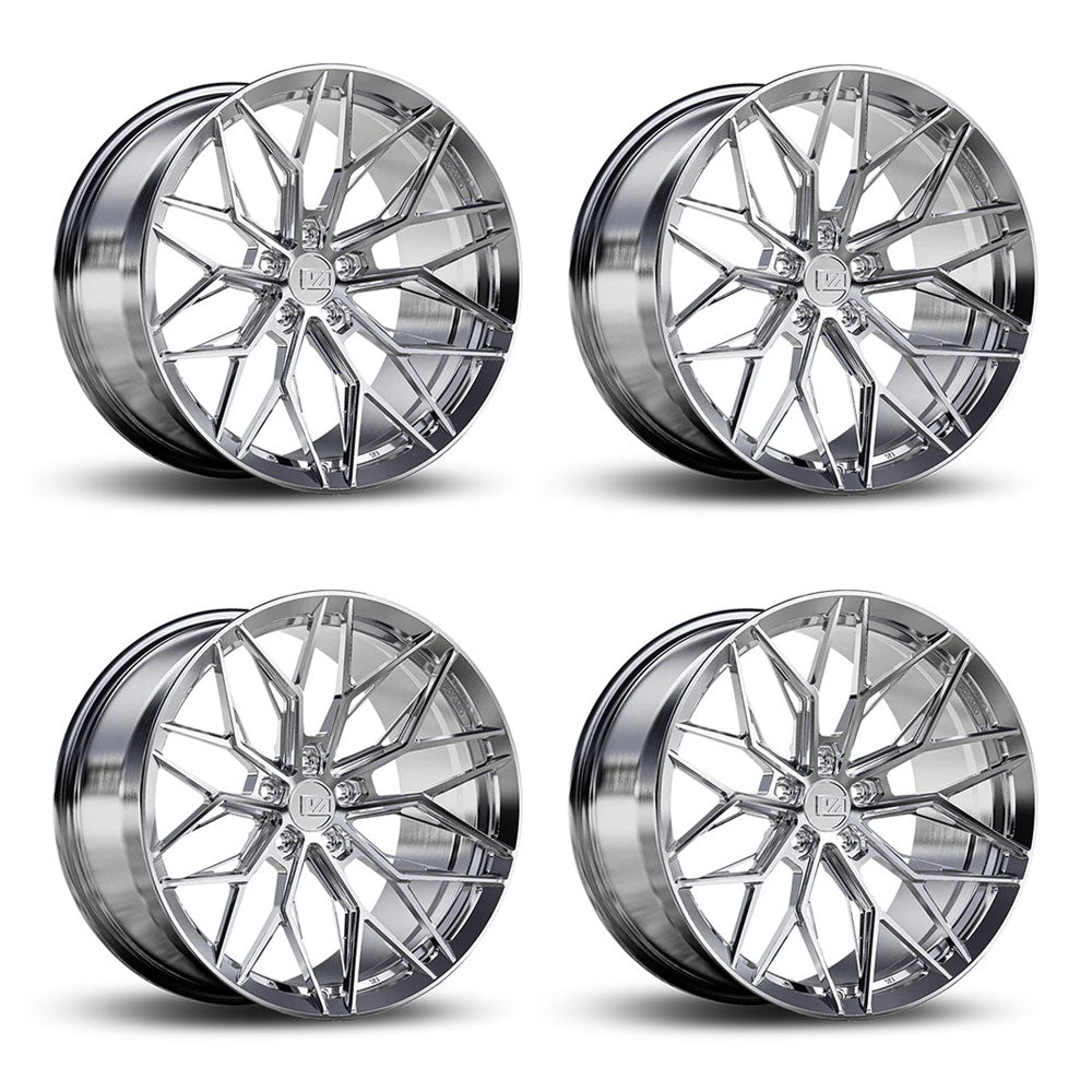 Chevy Corvette C8 Stingray Variant Maxim Chrome Powder 20in wheel package