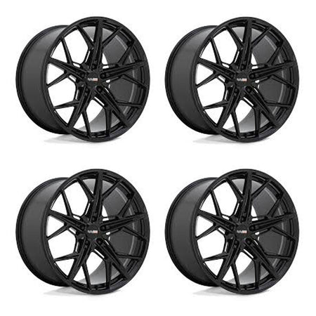 Cray Hammerhead Gloss Black Corvette C8 Wheel Package