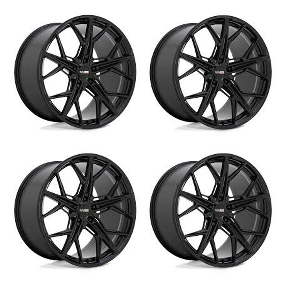 Cray Hammerhead Gloss Black Corvette C8 Wheel Package