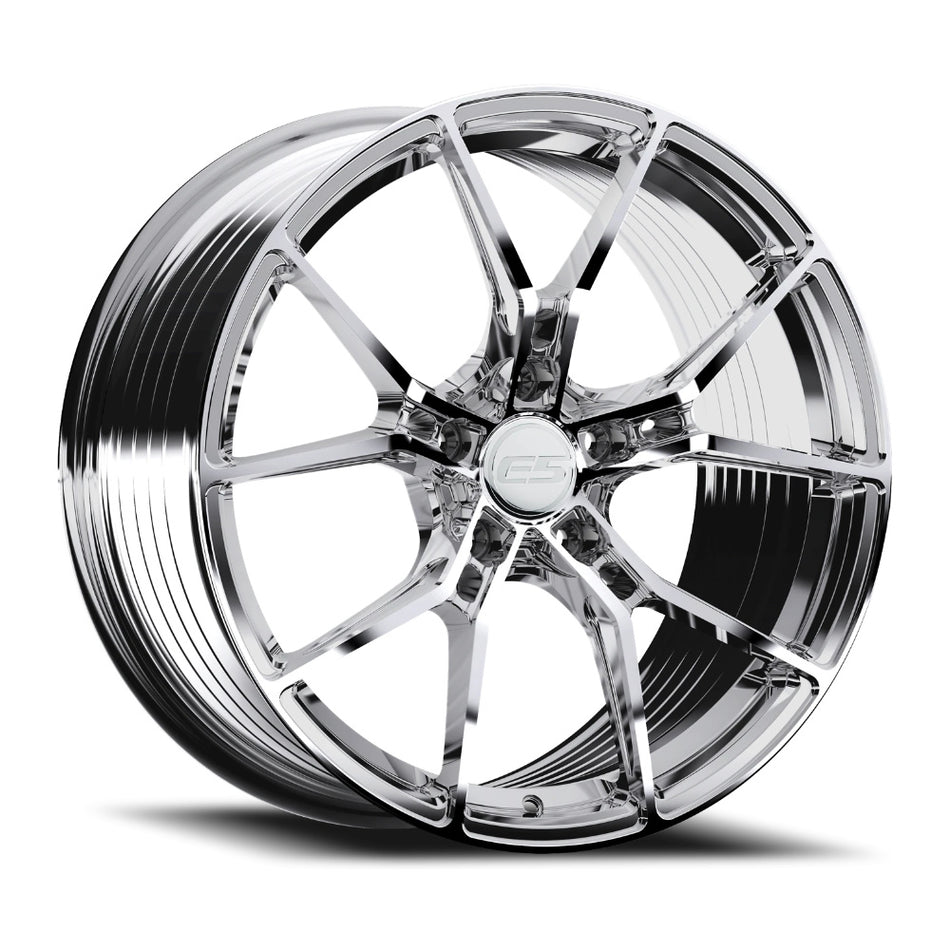 E5 Daytona C7 Stingray Corvette 19" Front 20" Rear Wheel and Tire Package - Chrome