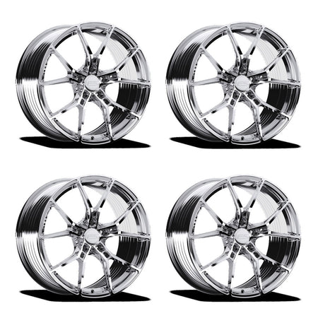 E5 Daytona Chrome Corvette C7 Wheel Package