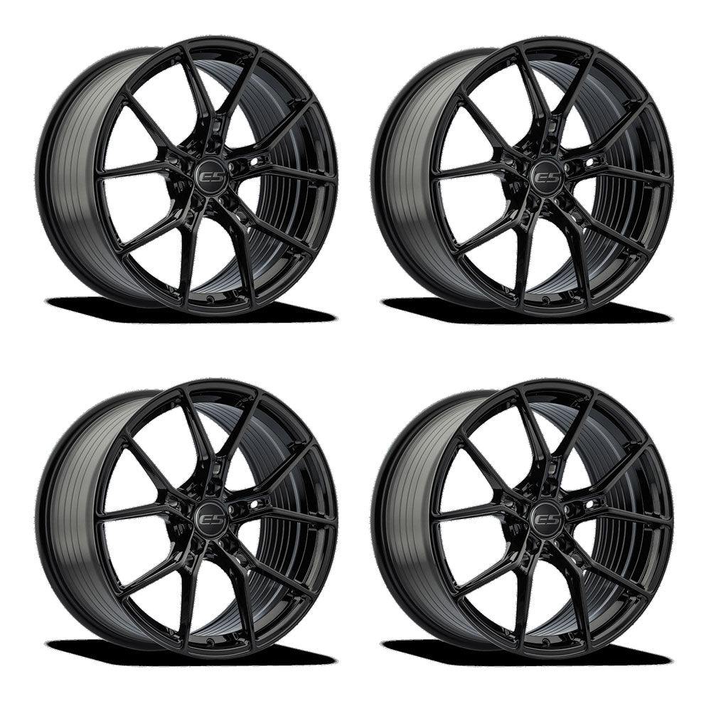 E5 Daytona Gloss Black Corvette C7 Wheel Package