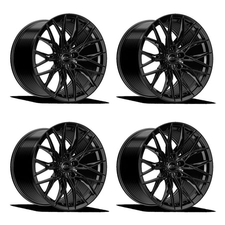 E5 Sebring Gloss Black Corvette C8 Wheel Package