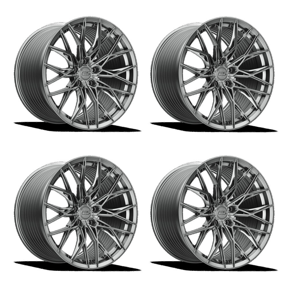 E5 Sebring Titanium Brushed Corvette C7 Wheel Package