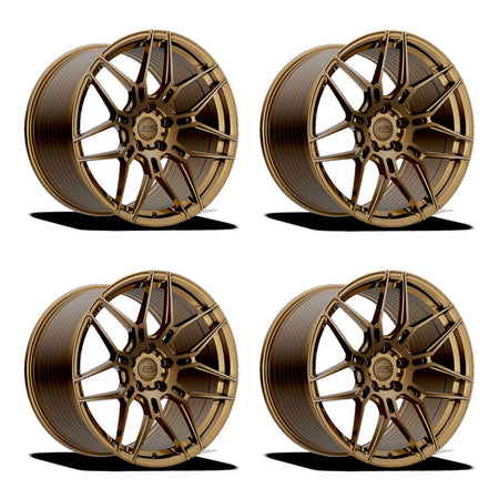 E5 Speedway Bronze Brushed Tint Corvette C7 Wheel Package