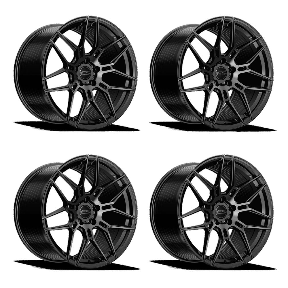 E5 Speedway Gloss Black Corvette C8 Wheel Package
