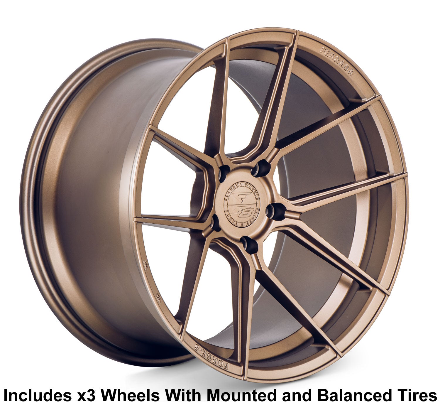Ferrada F8-FR8 Forged Slingshot 20" Wheel and Tire Package - Rev Dynamics