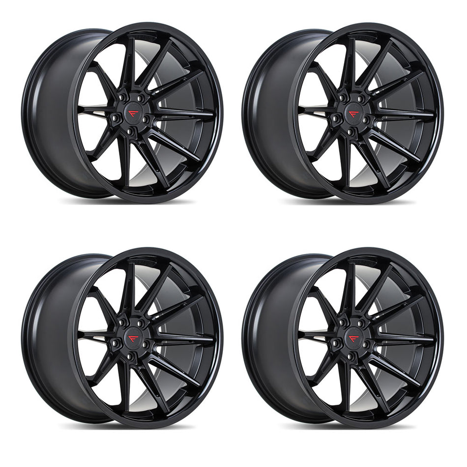Ferrada CM2 Matte Black C7 wheel package