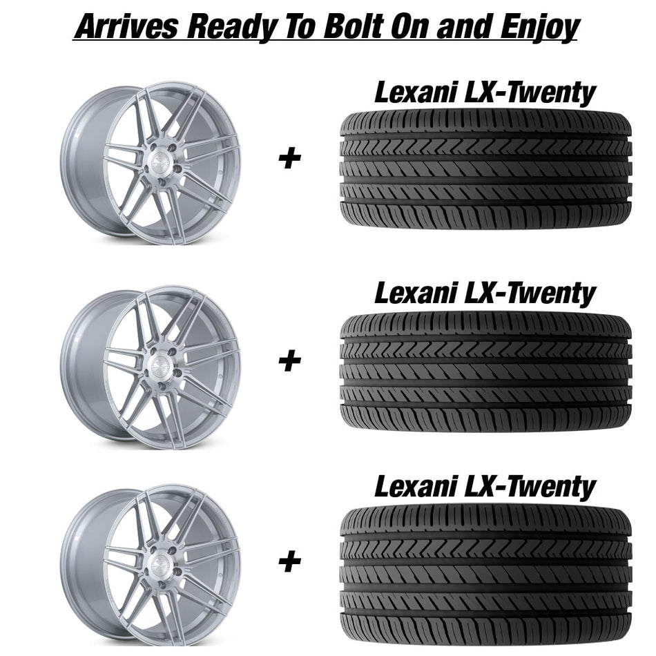 Ferrada F8-FR6 Forged Slingshot 20" Wheel and Tire Package