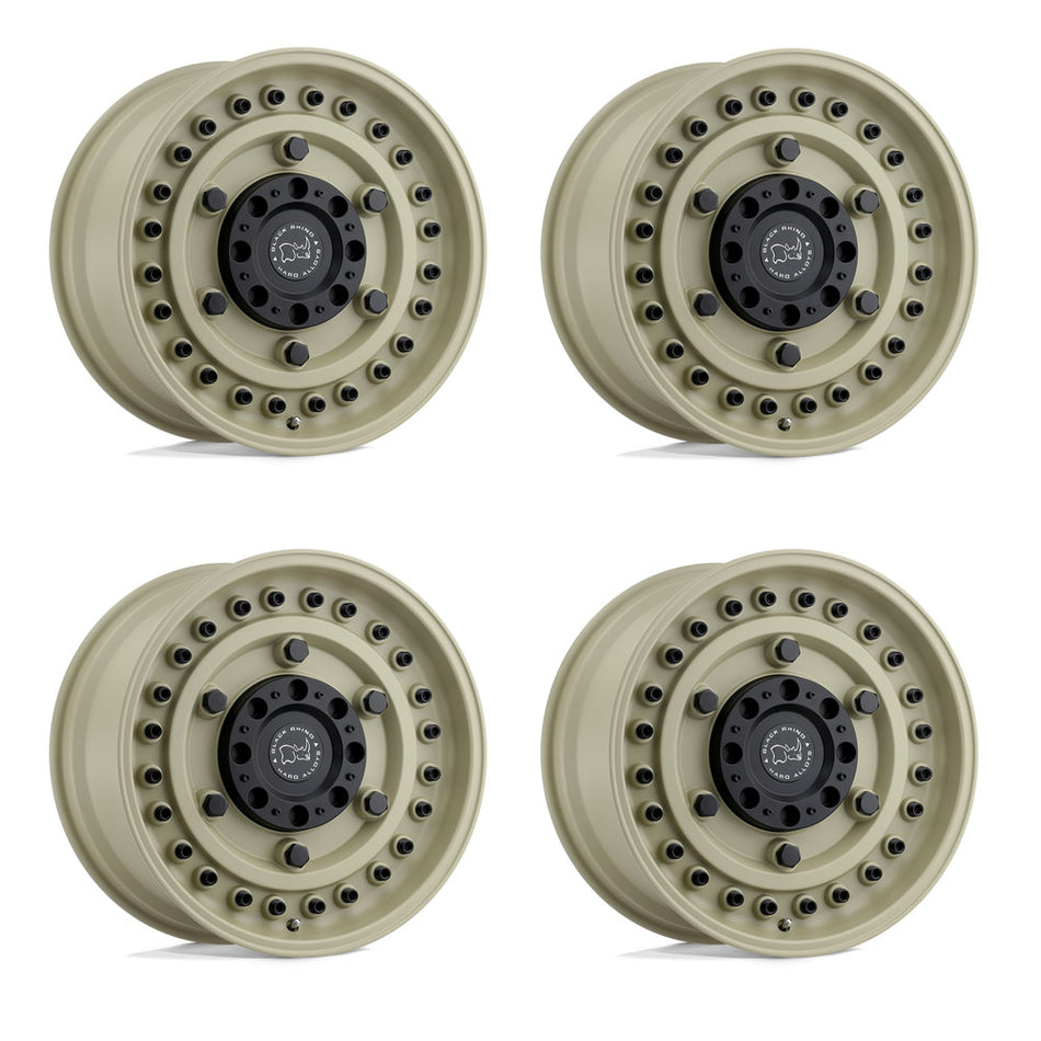 Black Rhino Armory Jeep Gladiator JT 17" Wheel and 35" Tire Package