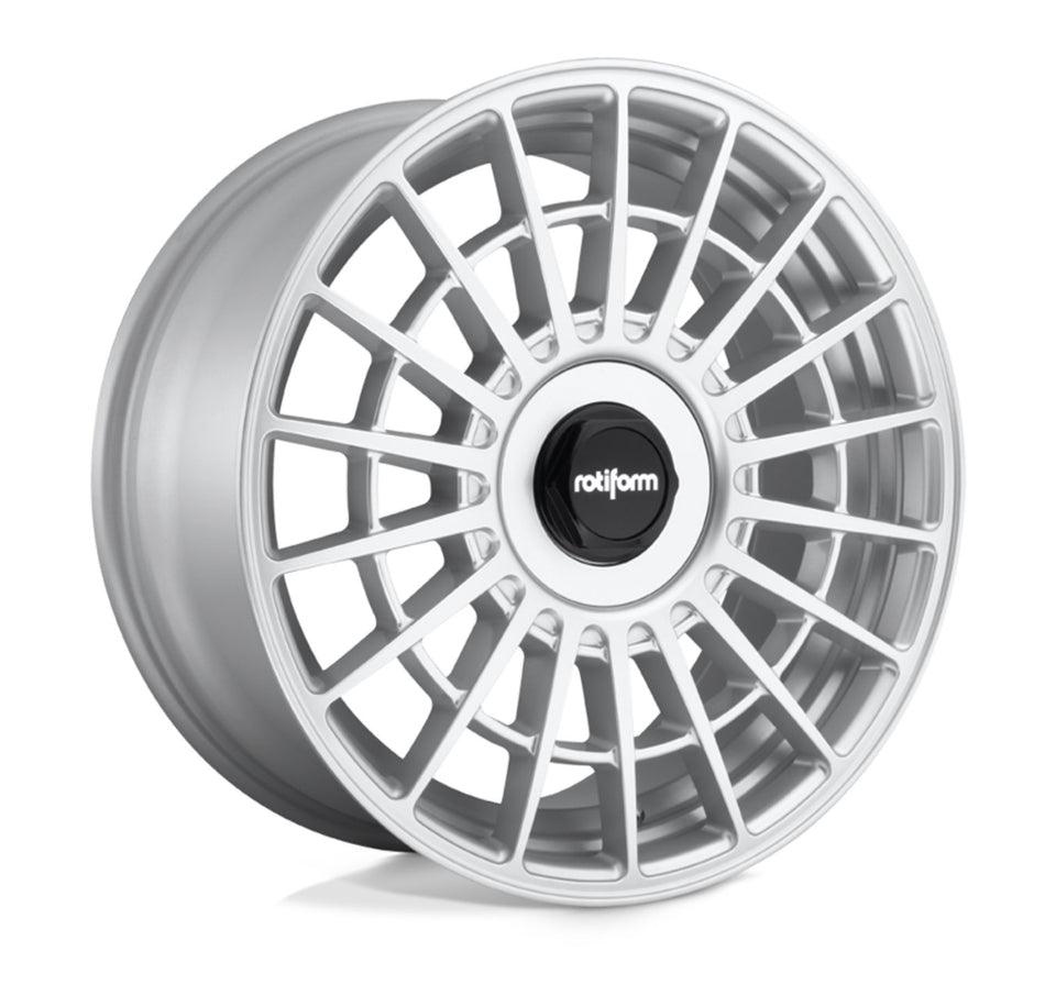 Rotiform LAS-R Tesla Model 3 19" Front and Rear Wheel and Tire Package - Gloss Silver