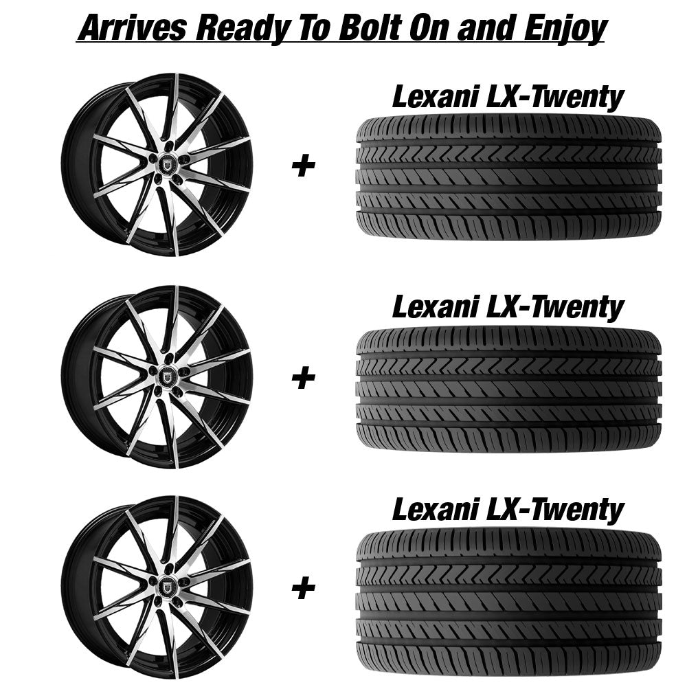 Lexani-CSS-15-Gloss-Black-with-Machined-Face-tire-and-wheel-package