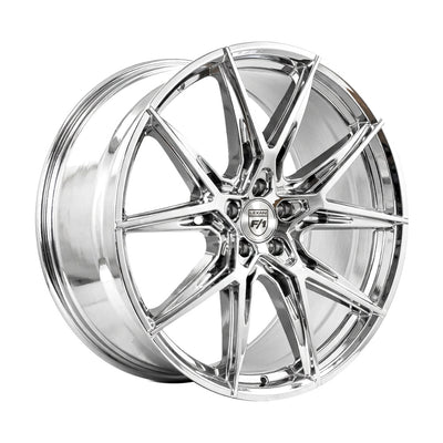 Lexani Hyper C8 Corvette 20x9" Front 22x10.5" Rear Wheel and Tire Package - Chrome