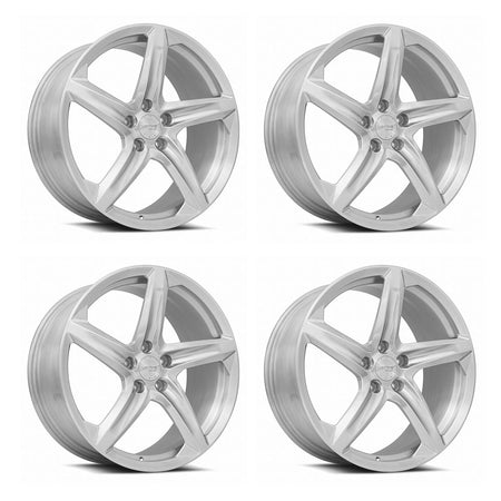 MRR F23 Brushed Clear Corvette C8 Wheel Package