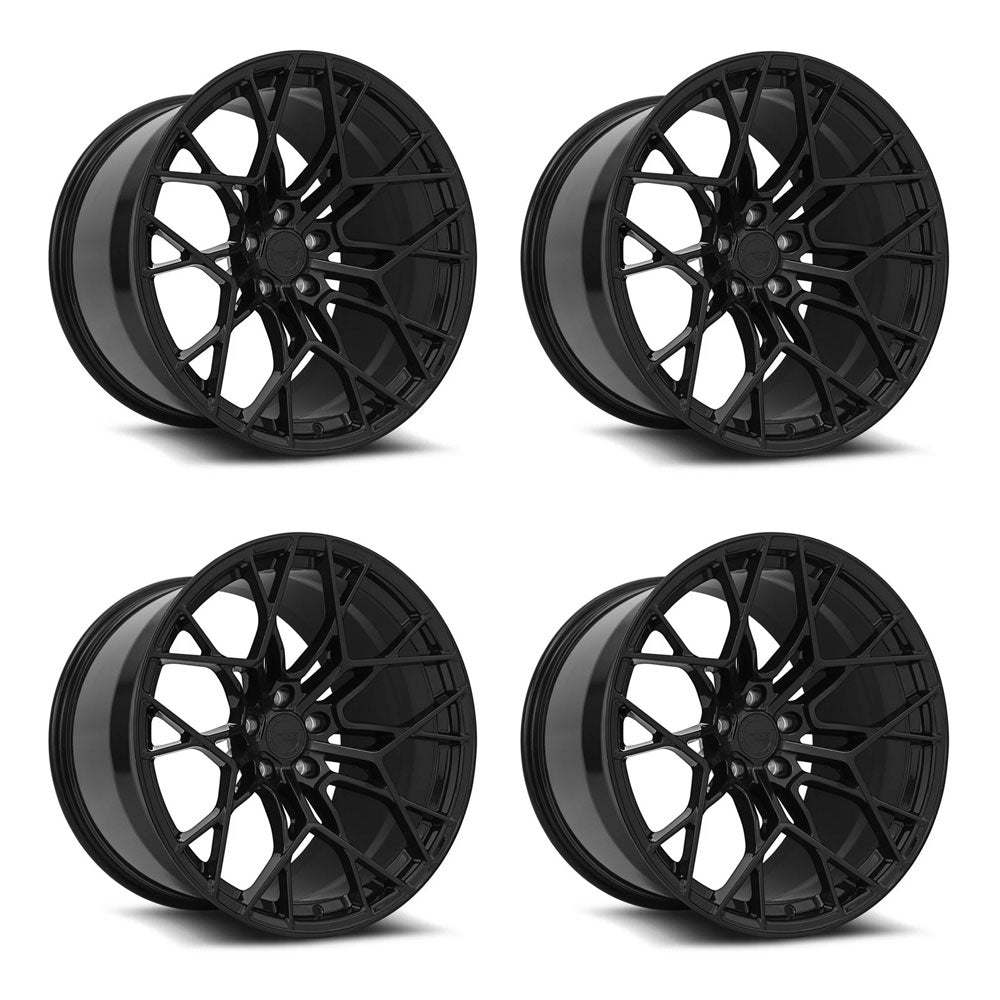 MRR F26 Gloss Black Corvette C8 Wheel Package