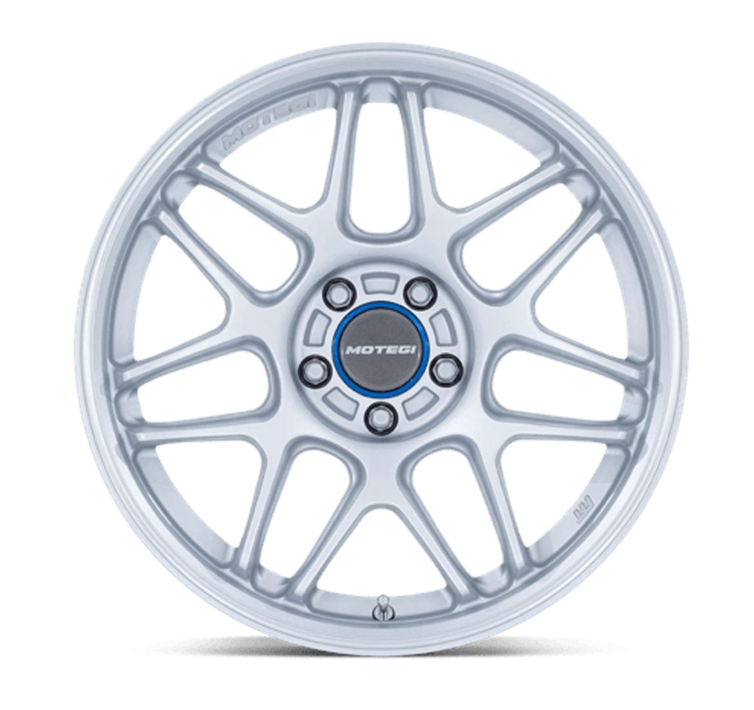 Tesla Model 3 Motegi Tsubaki Hyper Silver w/Machined Lip 18–18 inch front / rear wheel
