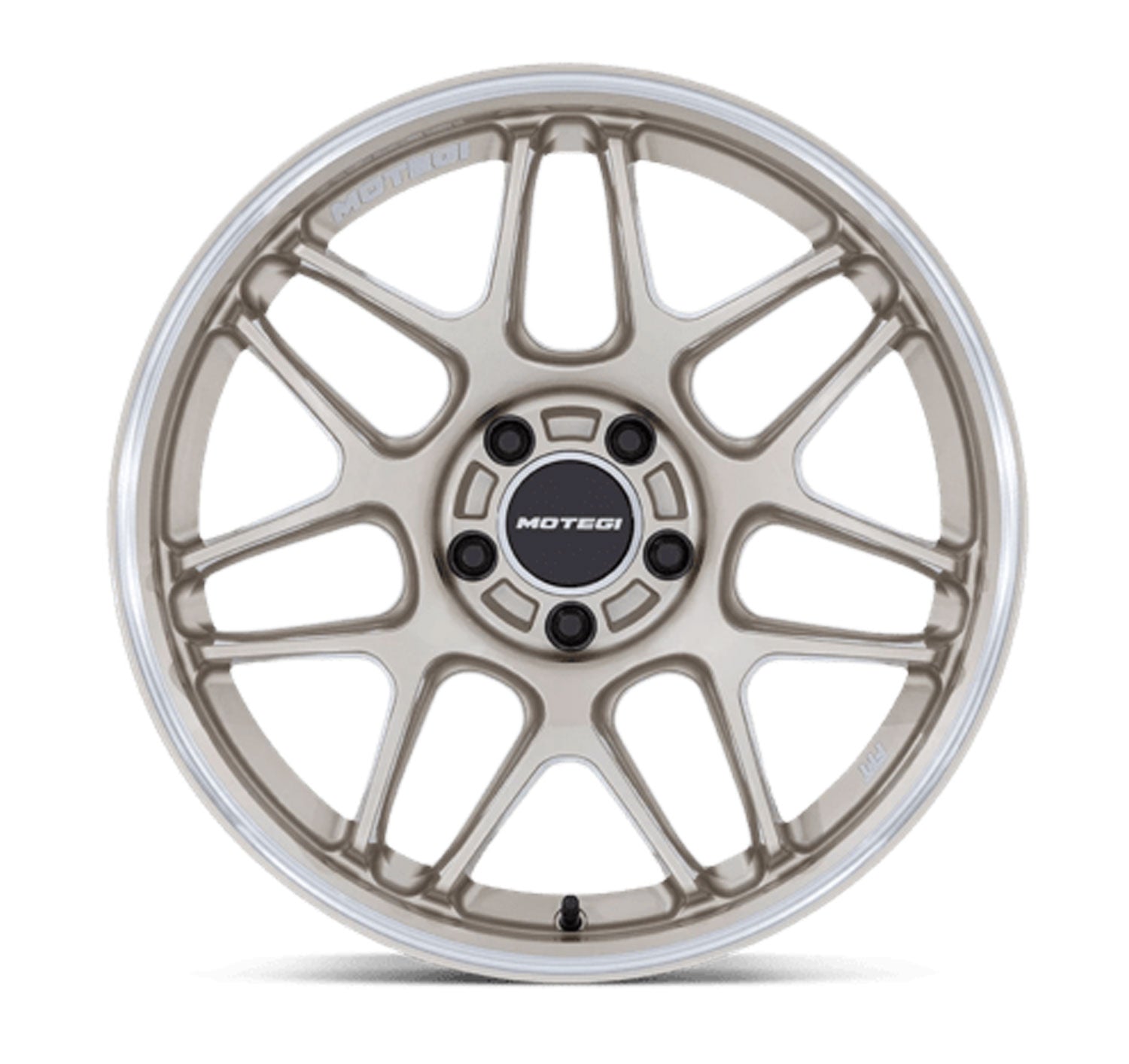 Tesla Model 3 Motegi Tsubaki Motorsport Gold W Machined Lip 18–18 inch front / rear wheel