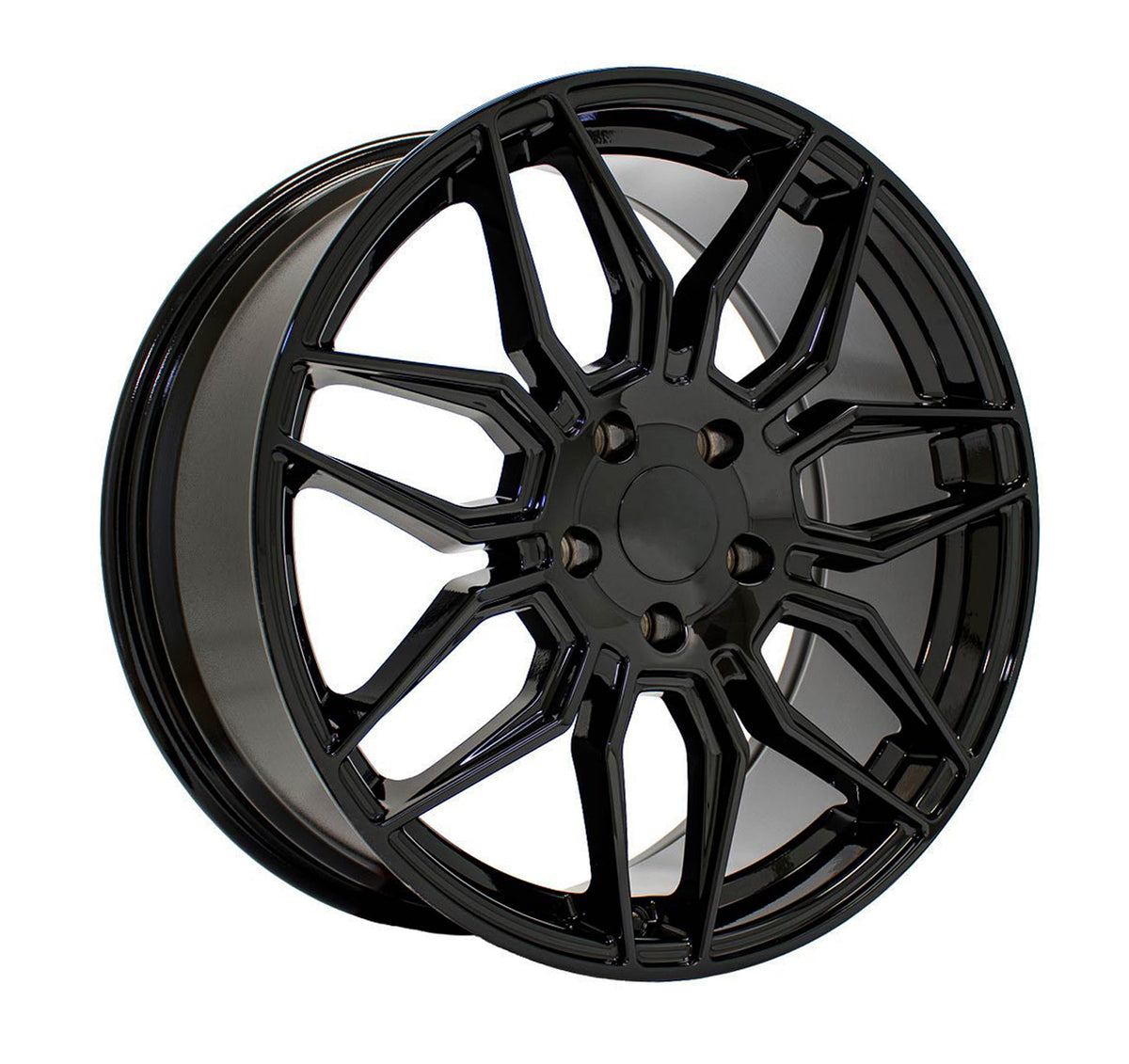 OE Replaica CV03D C8 Corvette 19" Front 20" Rear Wheel and Tire Package - Rev Dynamics