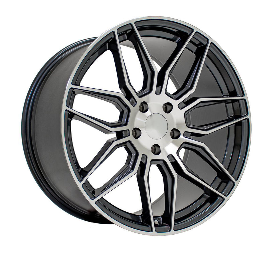 OE Replaica CV03D C8 Corvette 19" Front 20" Rear Wheel and Tire Package - Rev Dynamics