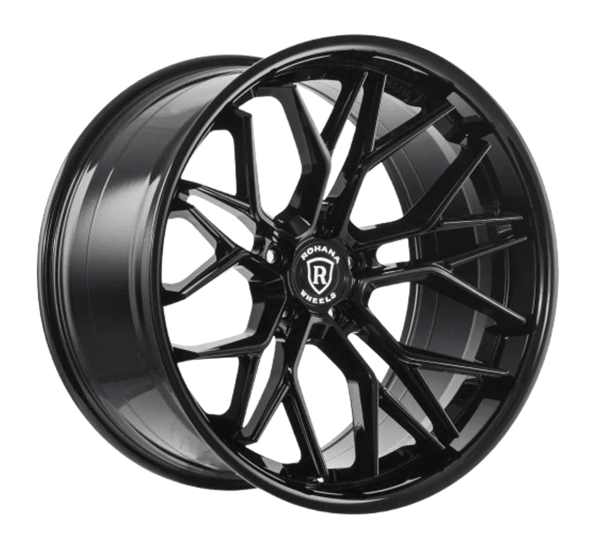 Rohana RFC3 Slingshot 20" Wheel and Tire Package in Black