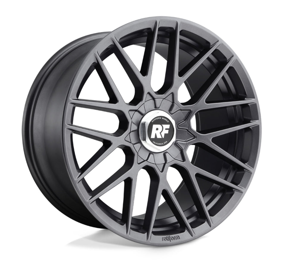 Rotiform RSE Tesla Model 3 19" Front and Rear Wheel and Tire Package - Matte Anthracite