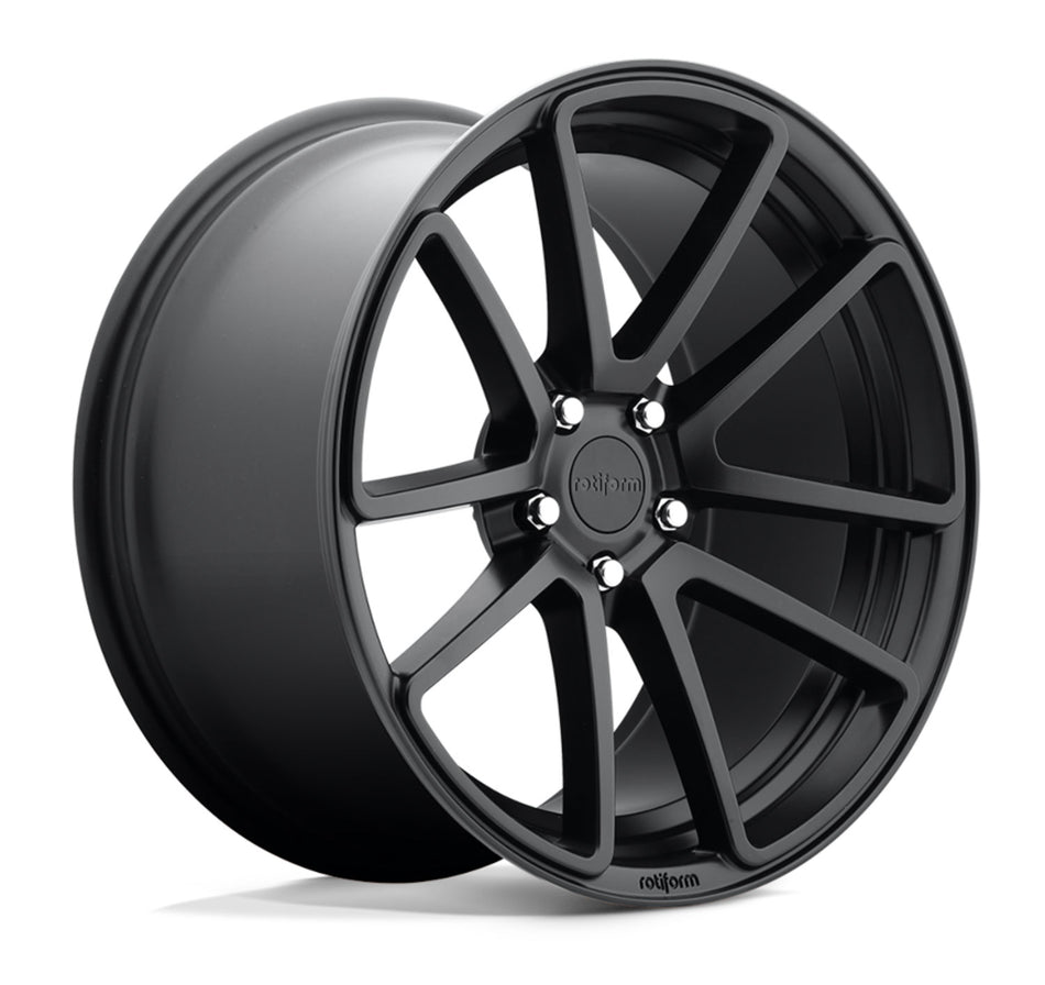 Rotiform SPF Tesla Model 3 19" Front and Rear Wheel and Tire Package - Matte Black