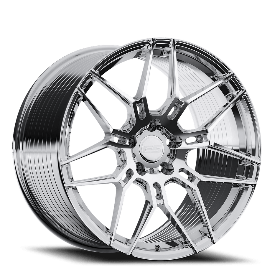 E5 Speedway C8 Corvette 20x9" Front 21x12" Rear Wheel and Tire Package