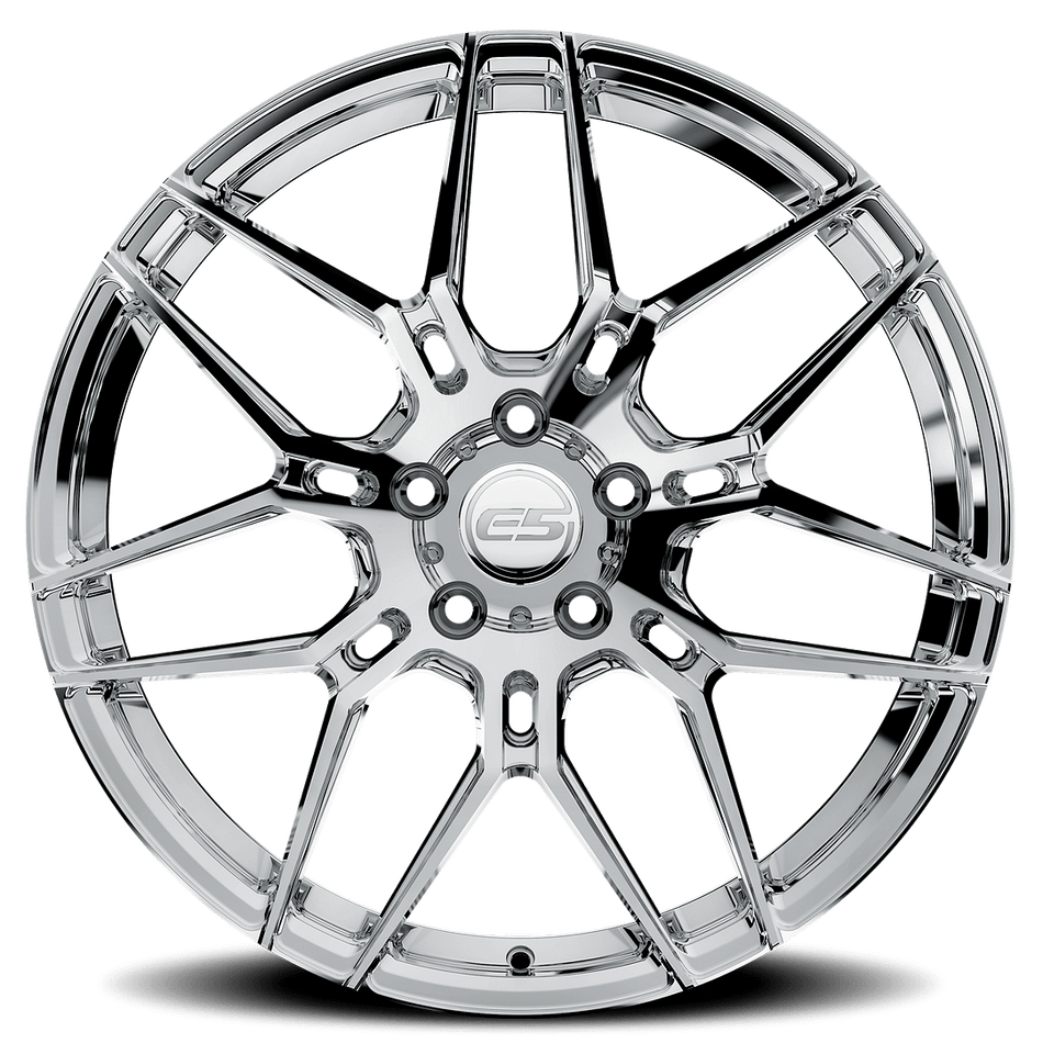E5 Speedway C8 Corvette 20x9" Front 21x12" Rear Wheel and Tire Package