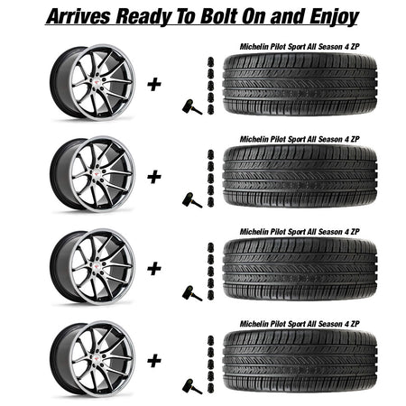 Tesla-Model-3-Ferrada-FR2-Machine-Black-20in-wheel-and-Michelin-Pilot-Sport-All-Season-4-tire-package