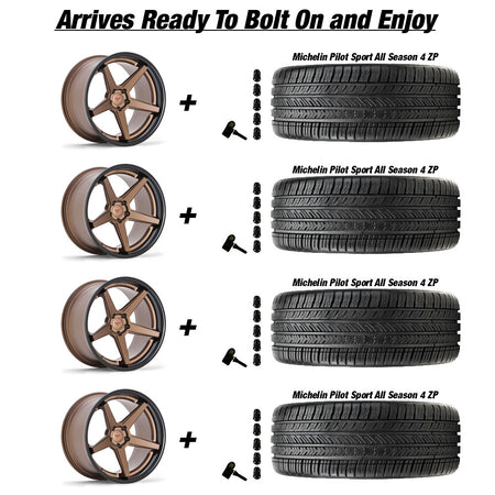 Tesla-Model-3-Ferrada-FR3-Matte-Bronze-20in-wheel-and-Michelin-Pilot-Sport-All-Season-4-tire-package